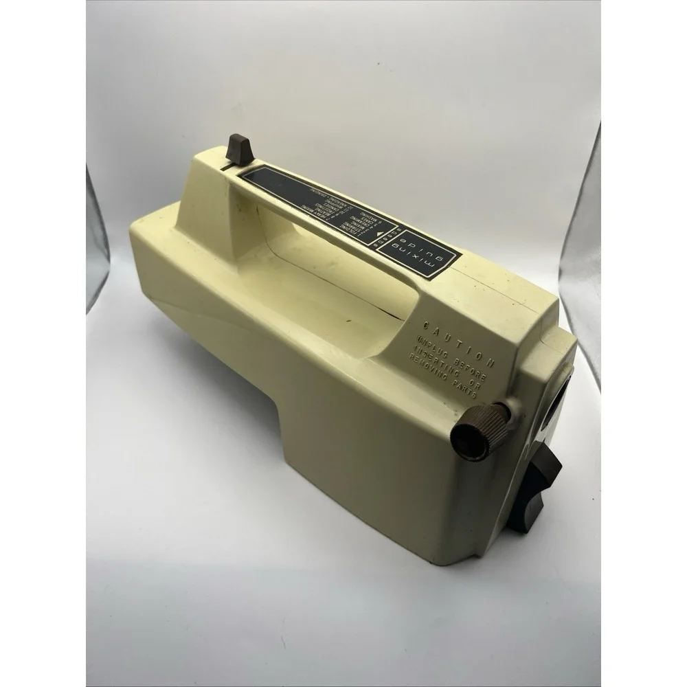 Vintage Oster Regency Kitchen Center Replacement 10 Speed Mixer Head Arm Beige